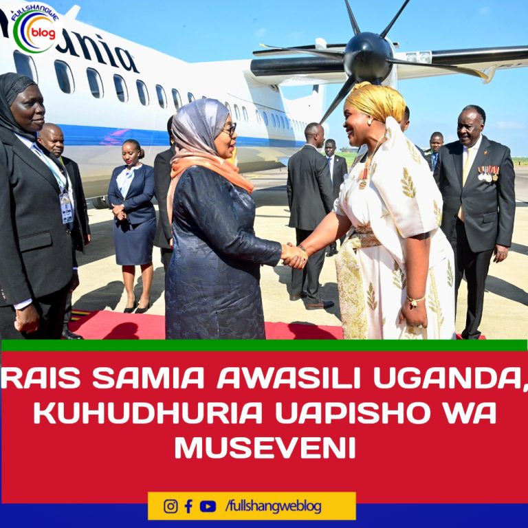 RAIS SAMIA AWASILI UGANDA, KUHUDHURIA UAPISHO WA MUSEVENI