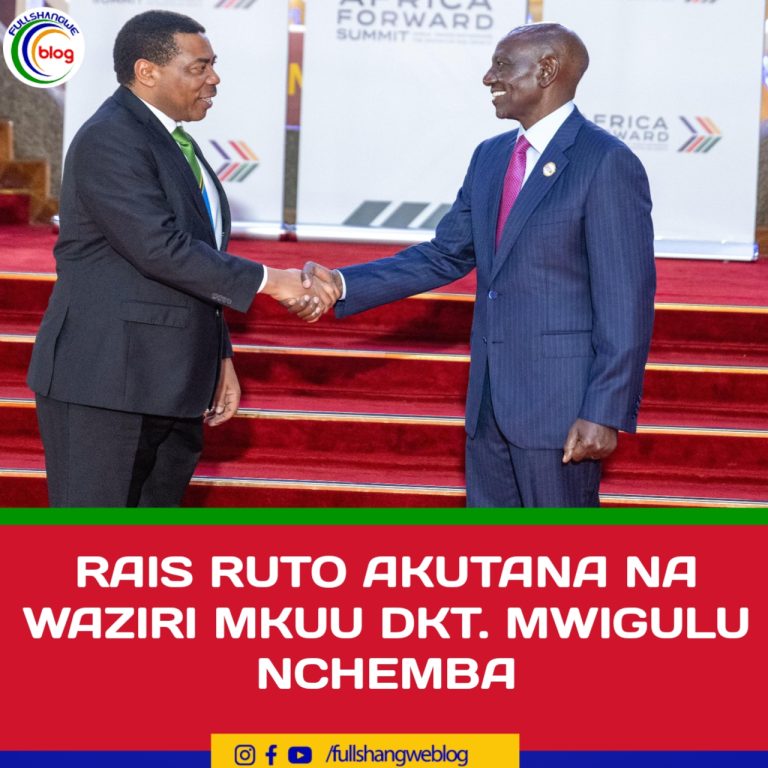 RAIS RUTO AKUTANA NA WAZIRI MKUU DKT. MWIGULU NCHEMBA