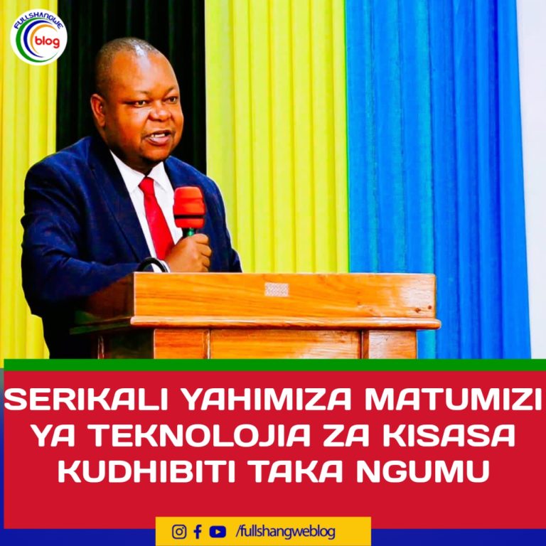 SERIKALI YAHIMIZA MATUMIZI YA TEKNOLOJIA ZA KISASA KUDHIBITI TAKA NGUMU