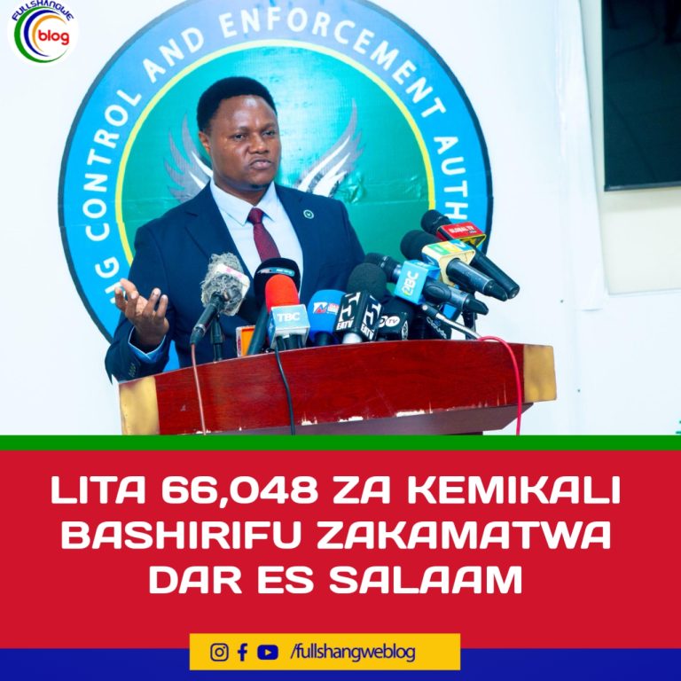 LITA 66,048 ZA KEMIKALI BASHIRIFU ZAKAMATWA DAR ES SALAAM