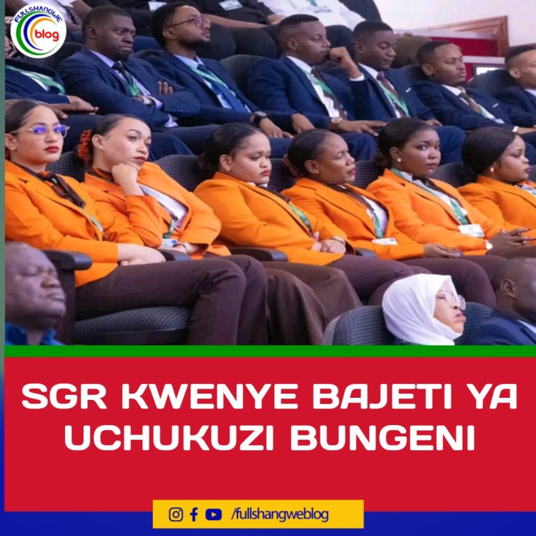 SGR KWENYE BAJETI YA UCHUKUZI BUNGENI