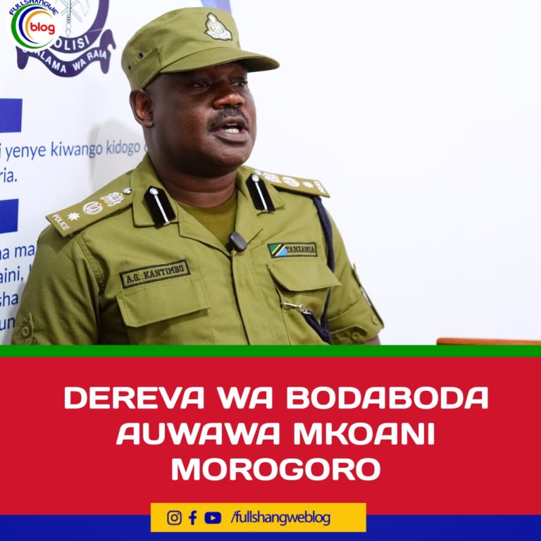 DEREVA WA BODABODA AUWAWA MKOANI MOROGORO