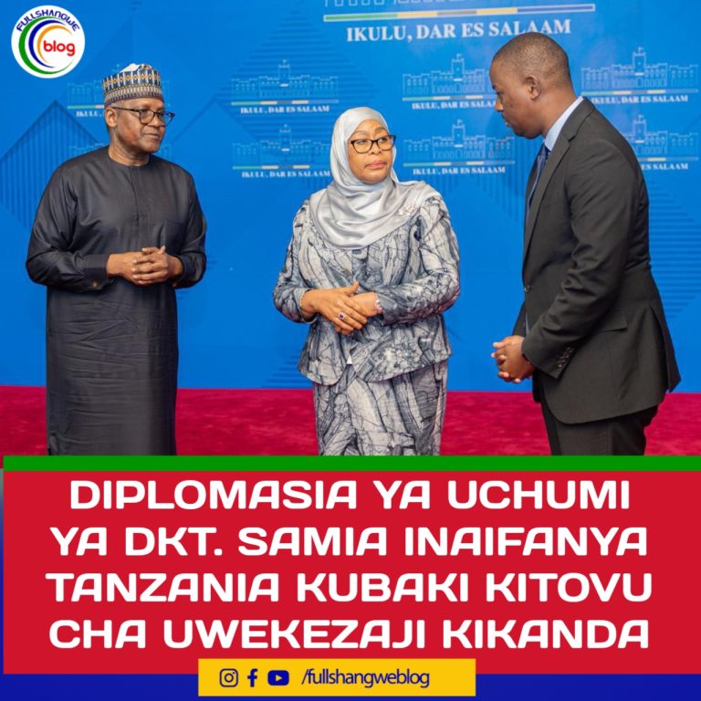 DIPLOMASIA YA UCHUMI YA DKT. SAMIA INAIFANYA TANZANIA KUBAKI KITOVU CHA UWEKEZAJI KIKANDA