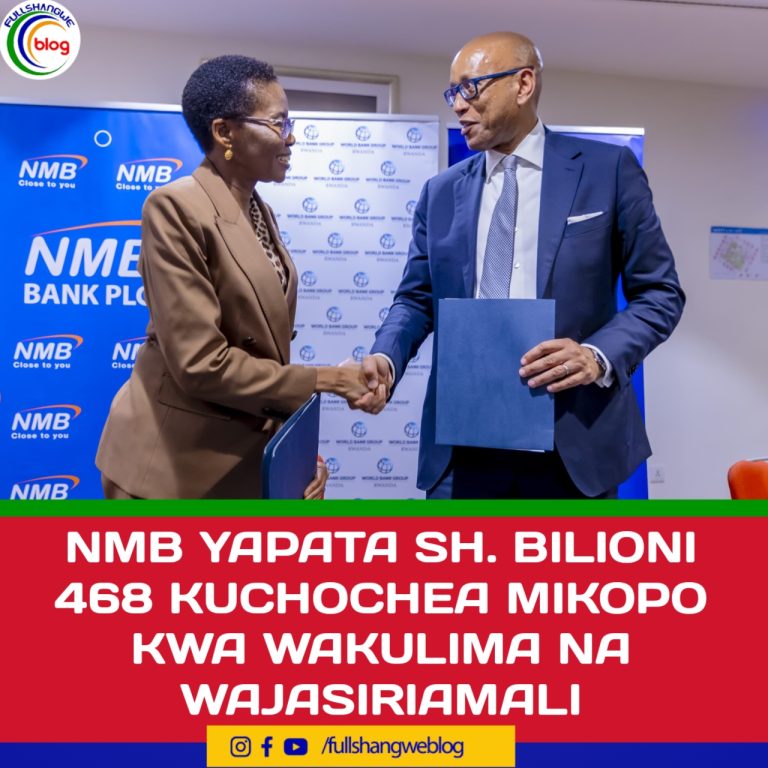 NMB YAPATA SH. BILIONI 468 KUCHOCHEA MIKOPO KWA WAKULIMA NA WAJASIRIAMALI