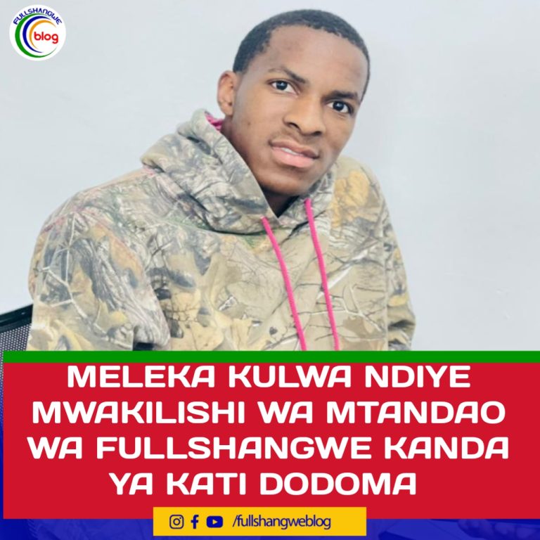 MELEKA KULWA NDIYE MWAKILISHI WA MTANDAO WA FULLSHANGWE KANDA YA KATI DODOMA