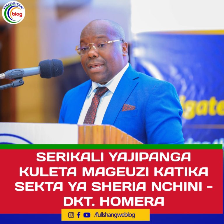 SERIKALI KUENDELEA KULETA MAGEUZI KATIKA SEKTA YA SHERIA NCHINI – DKT. HOMERA