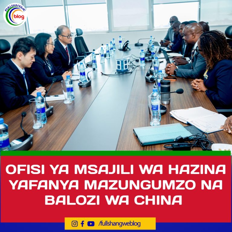 OFISI YA MSAJILI WA HAZINA YAFANYA MAZUNGUMZO NA BALOZI WA CHINA 