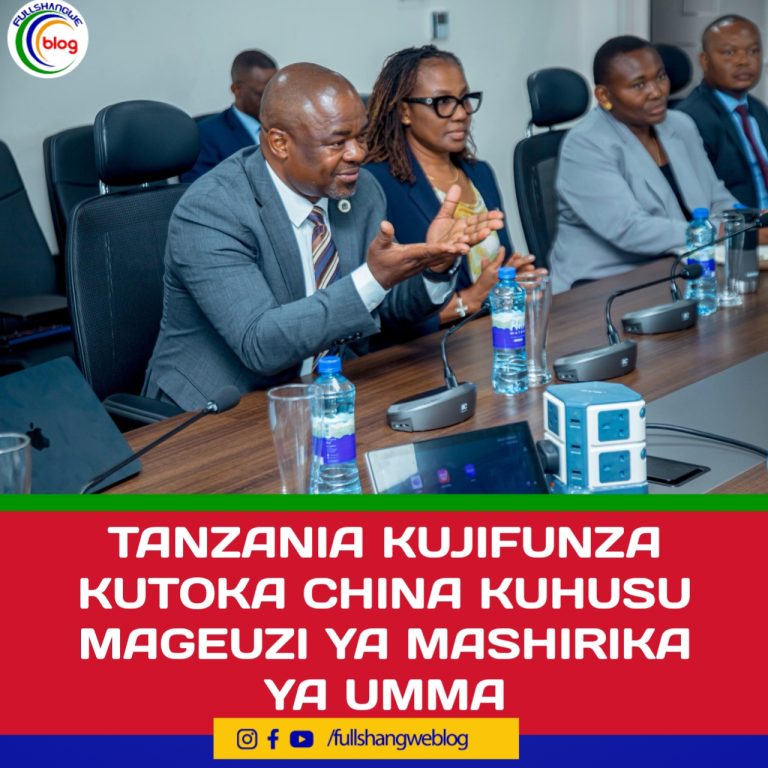 TANZANIA KUJIFUNZA KUTOKA CHINA KUHUSU MAGEUZI YA MASHIRIKA YA UMMA