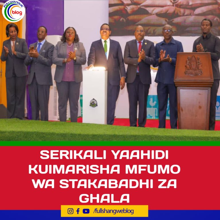 SERIKALI YAAHIDI KUIMARISHA MFUMO WA STAKABADHI ZA GHALA