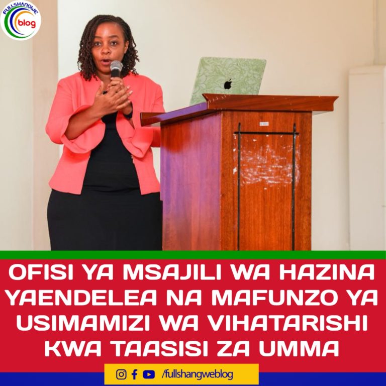 OFISI YA MSAJILI WA HAZINA YAENDELEA NA MAFUNZO YA USIMAMIZI WA VIHATARISHI KWA TAASISI ZA UMMA