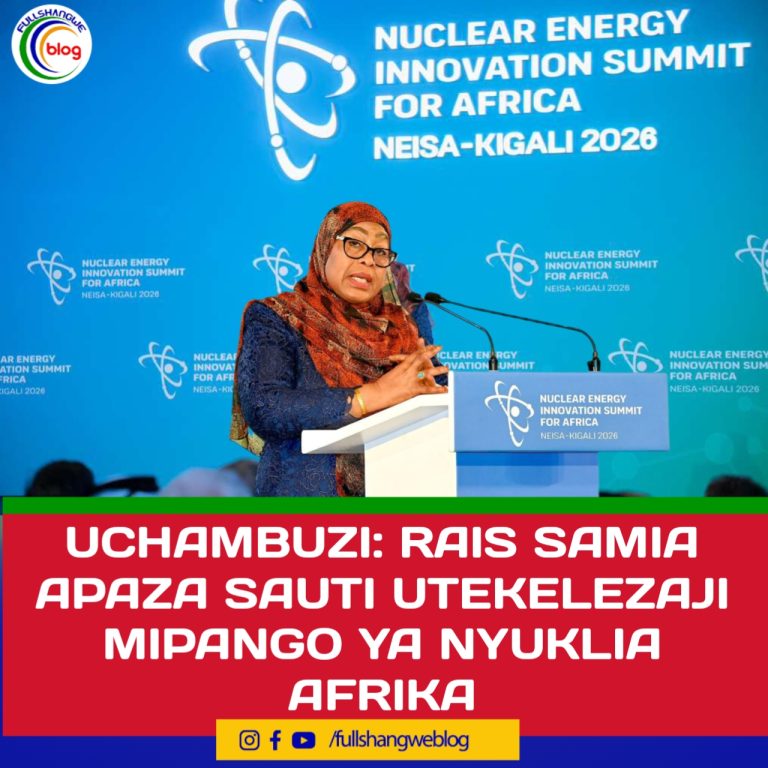 UCHAMBUZI: RAIS SAMIA APAZA SAUTI UTEKELEZAJI MIPANGO YA NYUKLIA AFRIKA