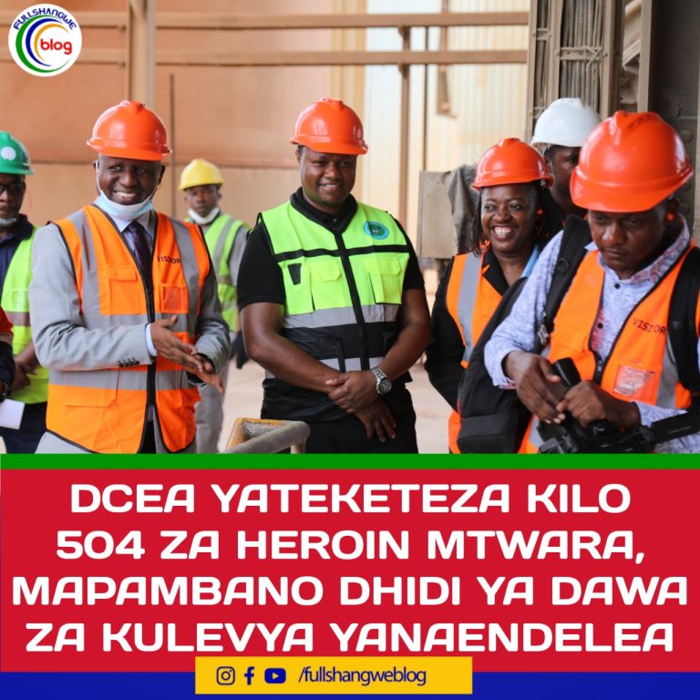DCEA YATEKETEZA KILO 504 ZA HEROIN MTWARA, MAPAMBANO DHIDI YA DAWA ZA KULEVYA YANAENDELEA