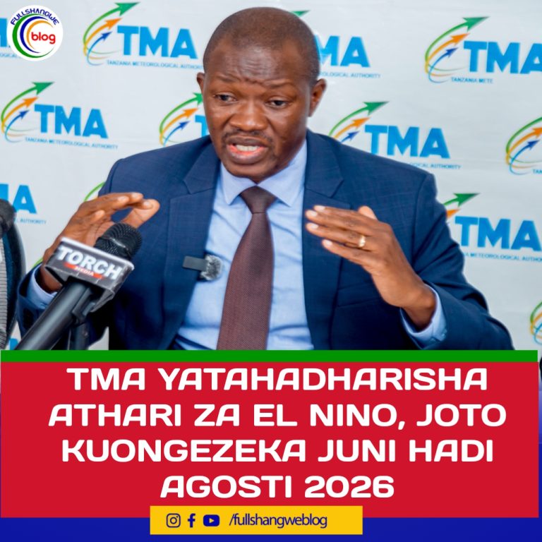 TMA YATAHADHARISHA ATHARI ZA EL NIÑO, JOTO KUONGEZEKA JUNI HADI AGOSTI 2026