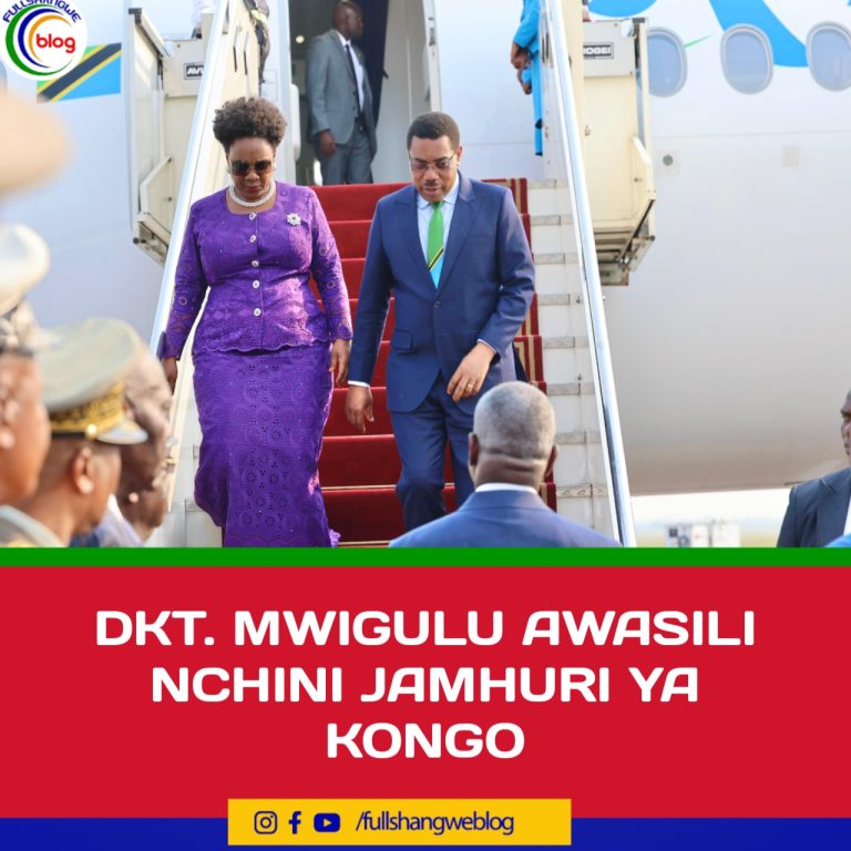 DKT. MWIGULU AWASILI NCHINI JAMHURI YA KONGO