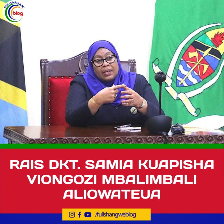 RAIS DKT. SAMIA KUAPISHA VIONGOZI MBALIMBALI ALIOWATEUA