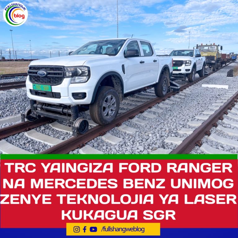 TRC YAINGIZA FORD RANGER NA MERCEDES BENZ UNIMOG ZENYE TEKNOLOJIA YA LASER KUKAGUA SGR