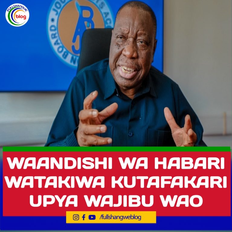 WAANDISHI WA HABARI WATAKIWA KUTAFAKARI UPYA WAJIBU WAO