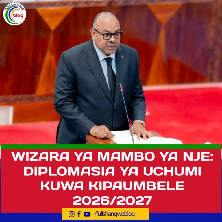 WIZARA YA MAMBO YA NJE: DIPLOMASIA YA UCHUMI KUWA KIPAUMBELE 2026/2027