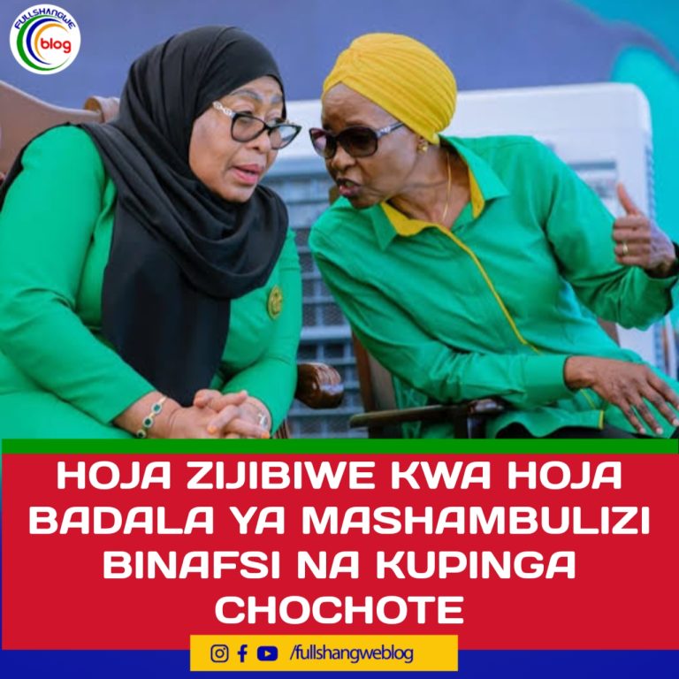 HOJA ZIJIBIWE KWA HOJA BADALA YA MASHAMBULIZI BINAFSI NA KUPINGA CHOCHOTE