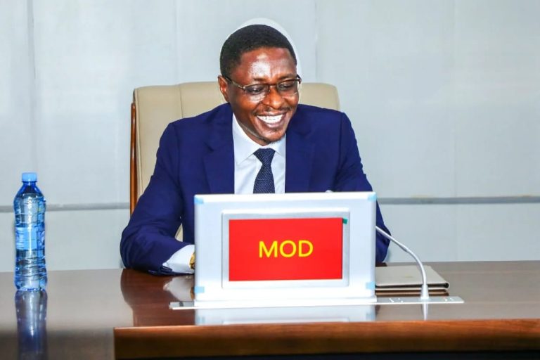 WAZIRI WA ULINZI NA JKT AKUTANA NA KUFANYA MAZUNGUMZO NA WAKUU WA MIKOA YA MIPAKANI DODOMA 