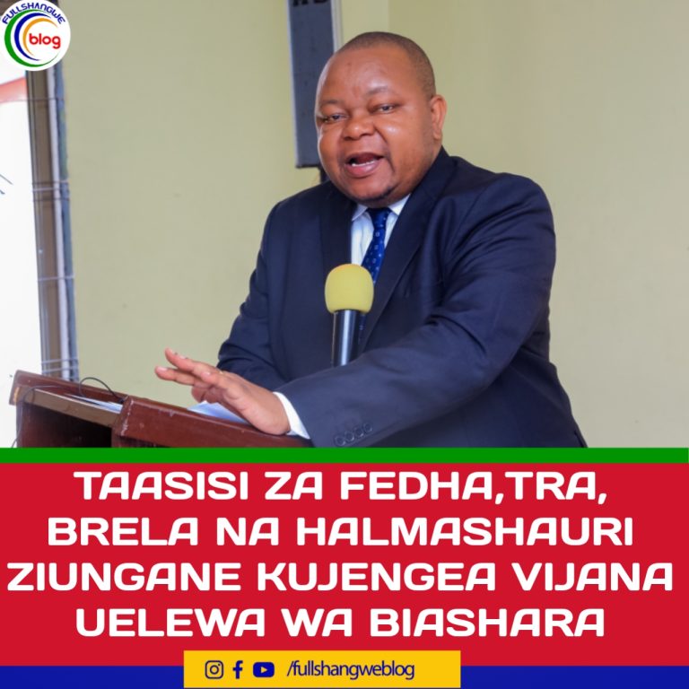TAASISI ZA FEDHA, TRA, BRELA NA HALMASHAURI ZIUNGANE KUJENGEA VIJANA UELEWA WA BIASHARA