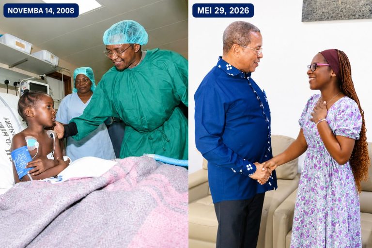 JK AKUTANA TENA NA CATHERINE MIAKA 18 BAADA YA UPASUAJI WA MOYO