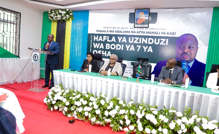 WAZIRI SANGU AZINDUA BODI YA SABA YA USHAURI YA OSHA
