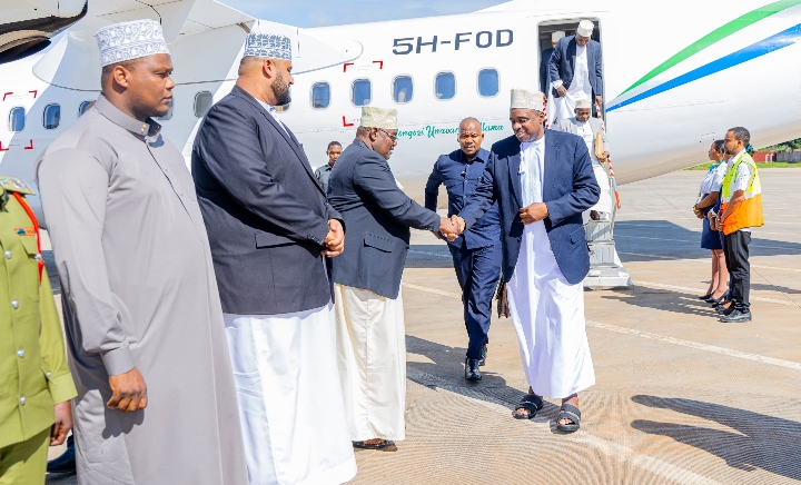MAKAMU WA PILI WA RAIS WA ZANZIBAR AREJEA UNGUJA