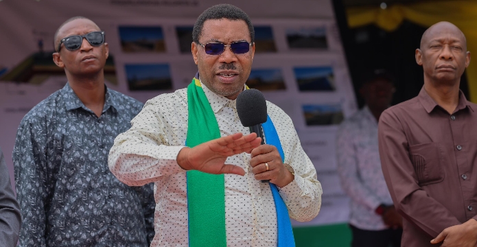 DKT. MWIGULU AKAGUA UJENZI WA BARABARA YA BILIONI 29.6 ITIGI