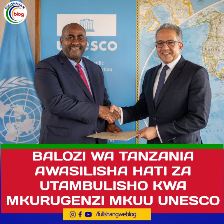 BALOZI WA TANZANIA AWASILISHA HATI ZA UTAMBULISHO KWA MKURUGENZI MKUU UNESCO