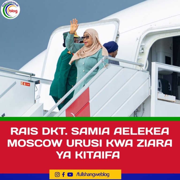 RAIS DKT. SAMIA AELEKEA MOSCOW URUSI KWA ZIARA YA KITAIFA