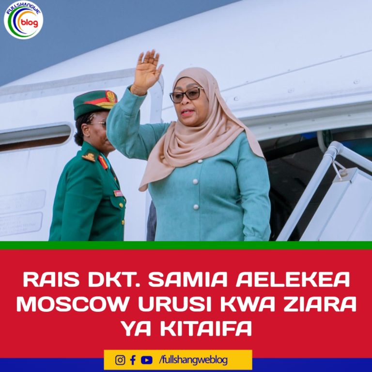 RAIS DKT. SAMIA AELEKEA MOSCOW URUSI KWA ZIARA YA KITAIFA