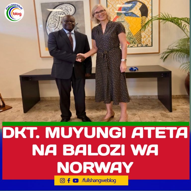 DKT. MUYUNGI ATETA NA BALOZI WA NORWAY