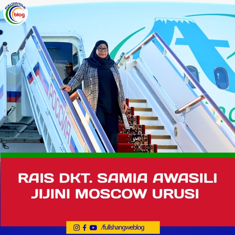 RAIS DKT. SAMIA AWASILI JIJINI MOSCOW URUSI