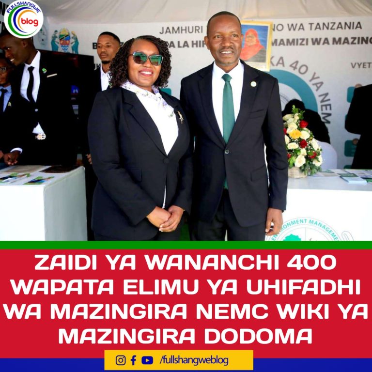 ZAIDI YA WANANCHI 400 WAPATA ELIMU YA UHIFADHI WA MAZINGIRA NEMC WIKI YA MAZINGIRA DODOMA