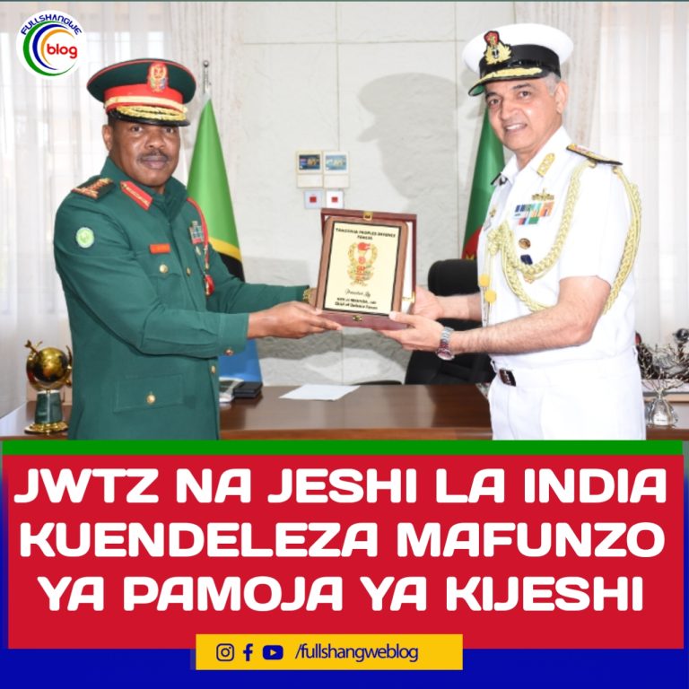 JWTZ NA JESHI LA INDIA KUENDELEZA MAFUNZO YA PAMOJA YA KIJESHI