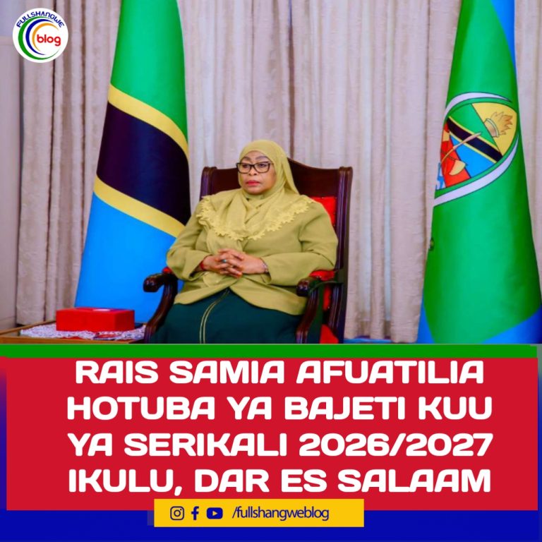 RAIS SAMIA AFUATILIA HOTUBA YA BAJETI KUU YA SERIKALI 2026/2027 IKULU, DAR ES SALAAM