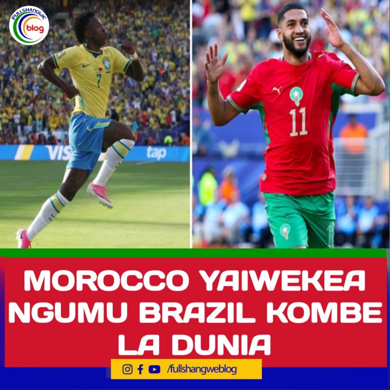 MOROCCO YAIWEKEA NGUMU BRAZIL KOMBE LA DUNIA