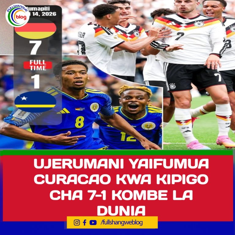 UJERUMANI YAIFUMUA CURACAO KWA KIPIGO CHA 7-1 KOMBE LA DUNIA