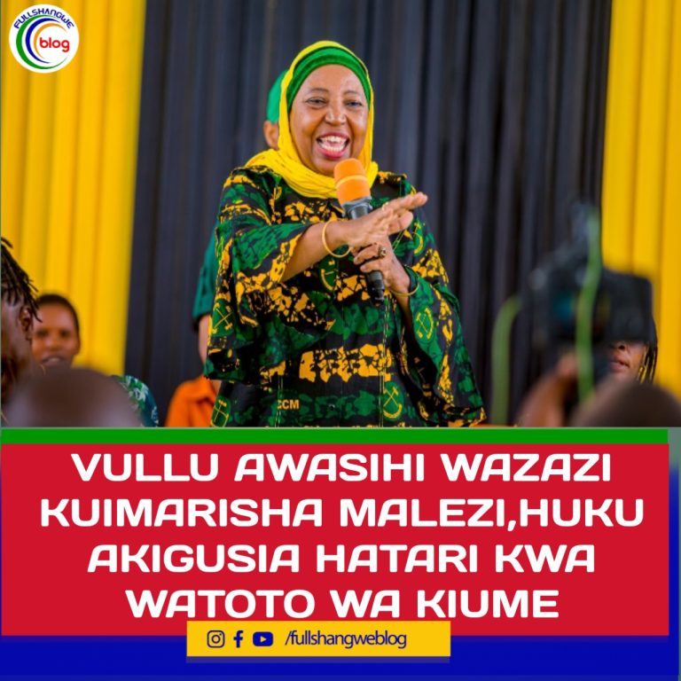 VULLU AWASIHI WAZAZI KUIMARISHA MALEZI,HUKU AKIGUSIA HATARI KWA WATOTO WA KIUME