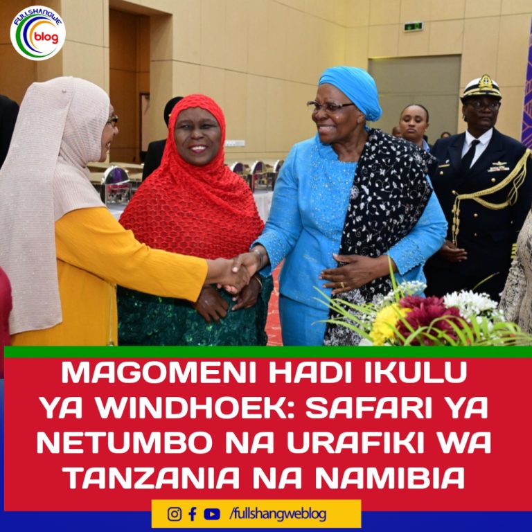 MAGOMENI HADI IKULU YA WINDHOEK: SAFARI YA NETUMBO NA URAFIKI WA TANZANIA NA NAMIBIA