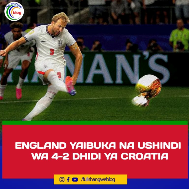 ENGLAND YAIBUKA NA USHINDI WA 4-2 DHIDI YA CROATIA