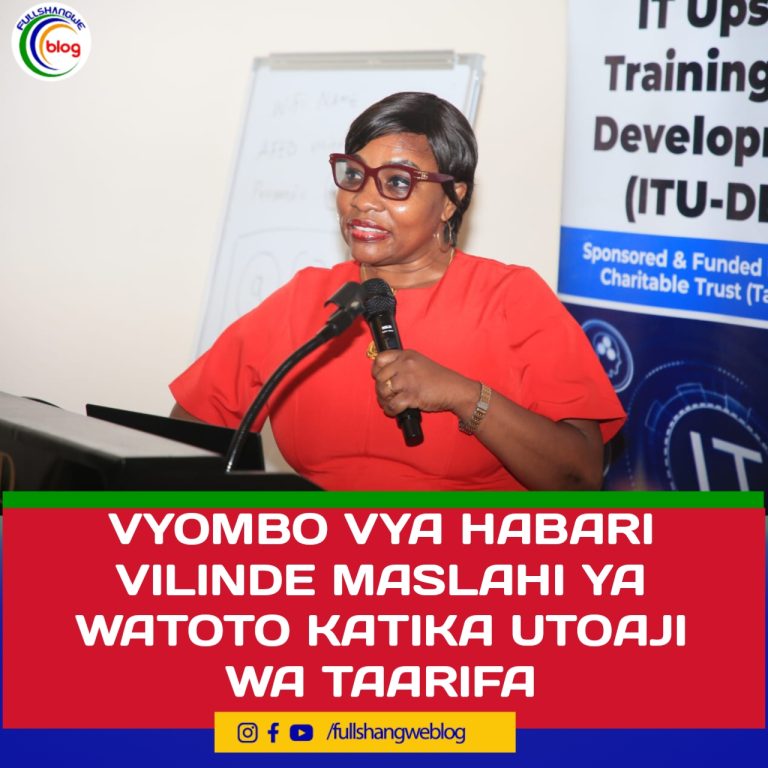 VYOMBO VYA HABARI VILINDE MASLAHI YA WATOTO KATIKA UTOAJI WA TAARIFA