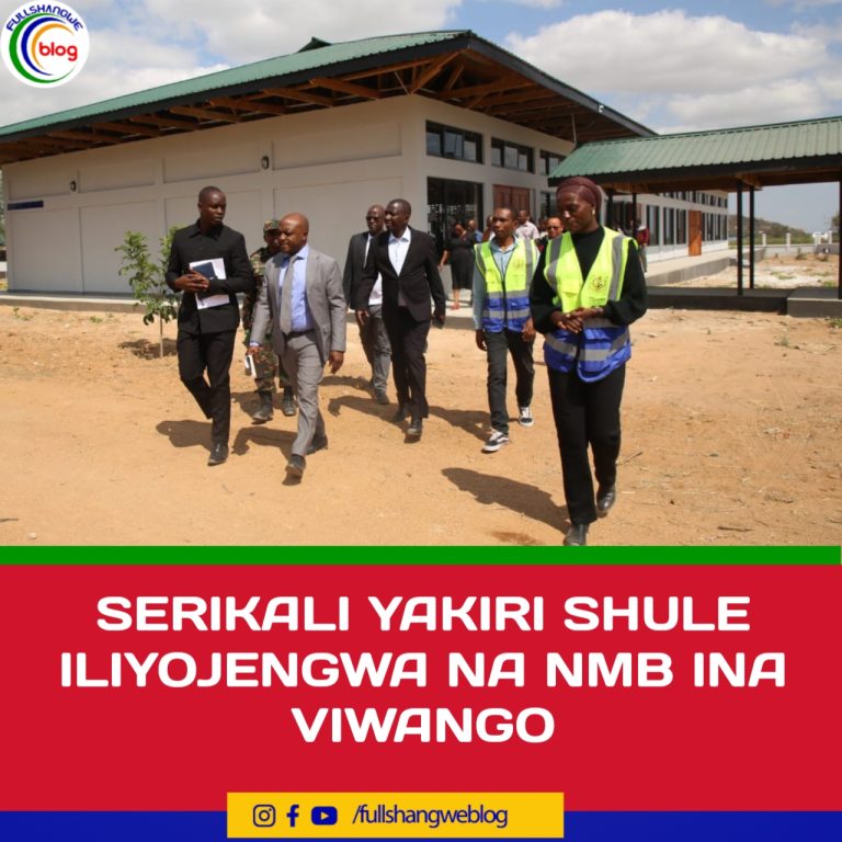 SERIKALI YAKIRI SHULE ILIYOJENGWA NA NMB INA VIWANGO