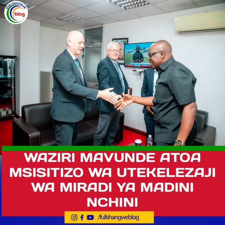 WAZIRI MAVUNDE ATOA MSISITIZO WA UTEKELEZAJI WA MIRADI YA MADINI NCHINI