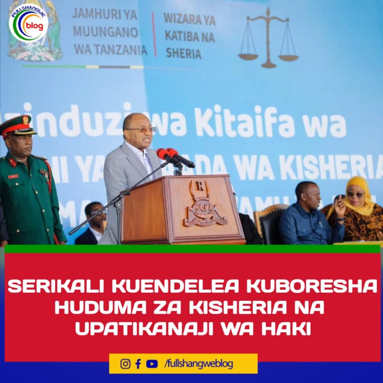 SERIKALI KUENDELEA KUBORESHA HUDUMA ZA KISHERIA NA UPATIKANAJI WA HAKI