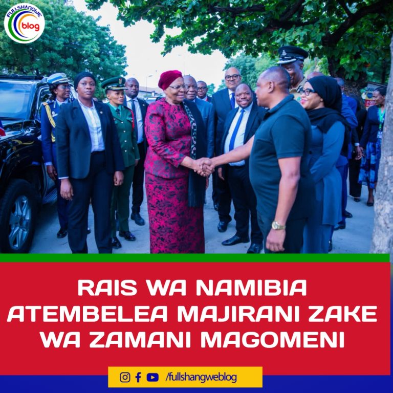 RAIS WA NAMIBIA ATEMBELEA MAJIRANI ZAKE WA ZAMANI MAGOMENI