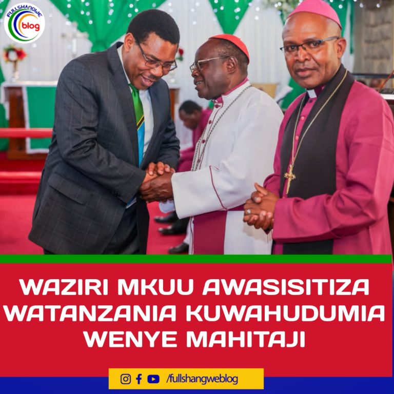 WAZIRI MKUU AWASISITIZA WATANZANIA KUWAHUDUMIA WENYE MAHITAJI