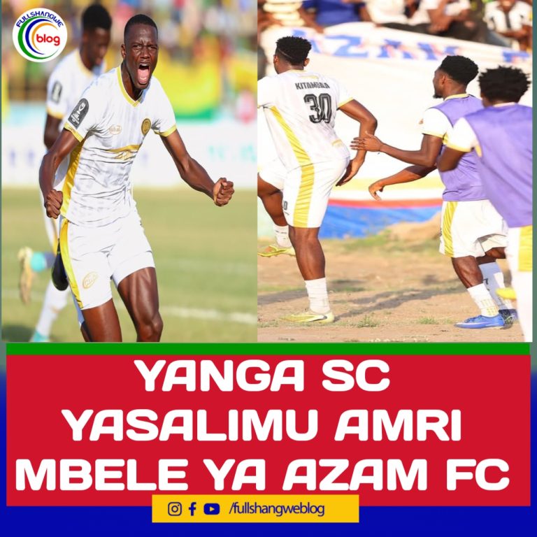 YANGA SC  YASALIMU AMRI MBELE YA AZAM FC