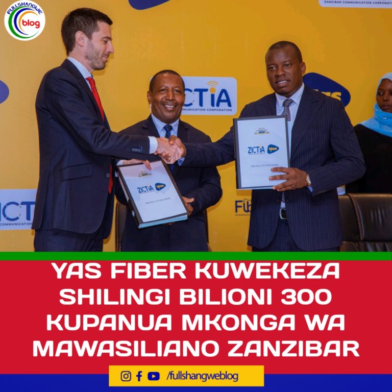 YAS FIBER KUWEKEZA SHILINGI BILIONI 300 KUPANUA MKONGO WA MAWASILIANO ZANZIBAR